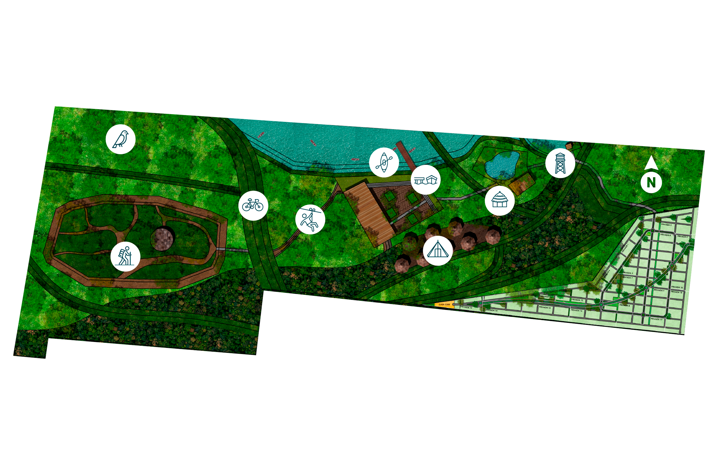 Zonificación Santa Clara Ecovillage