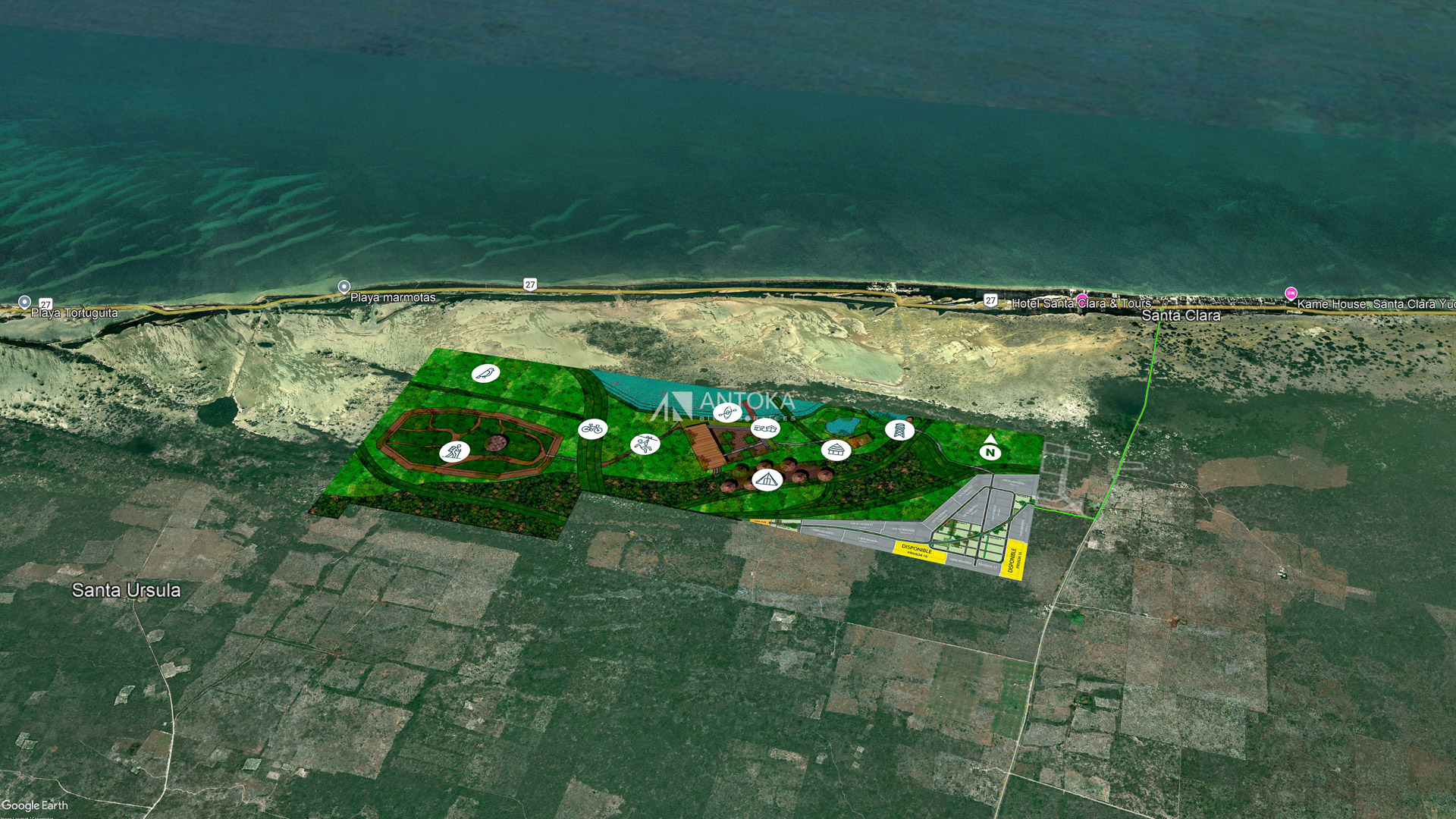 Vista Aérea Santa Clara