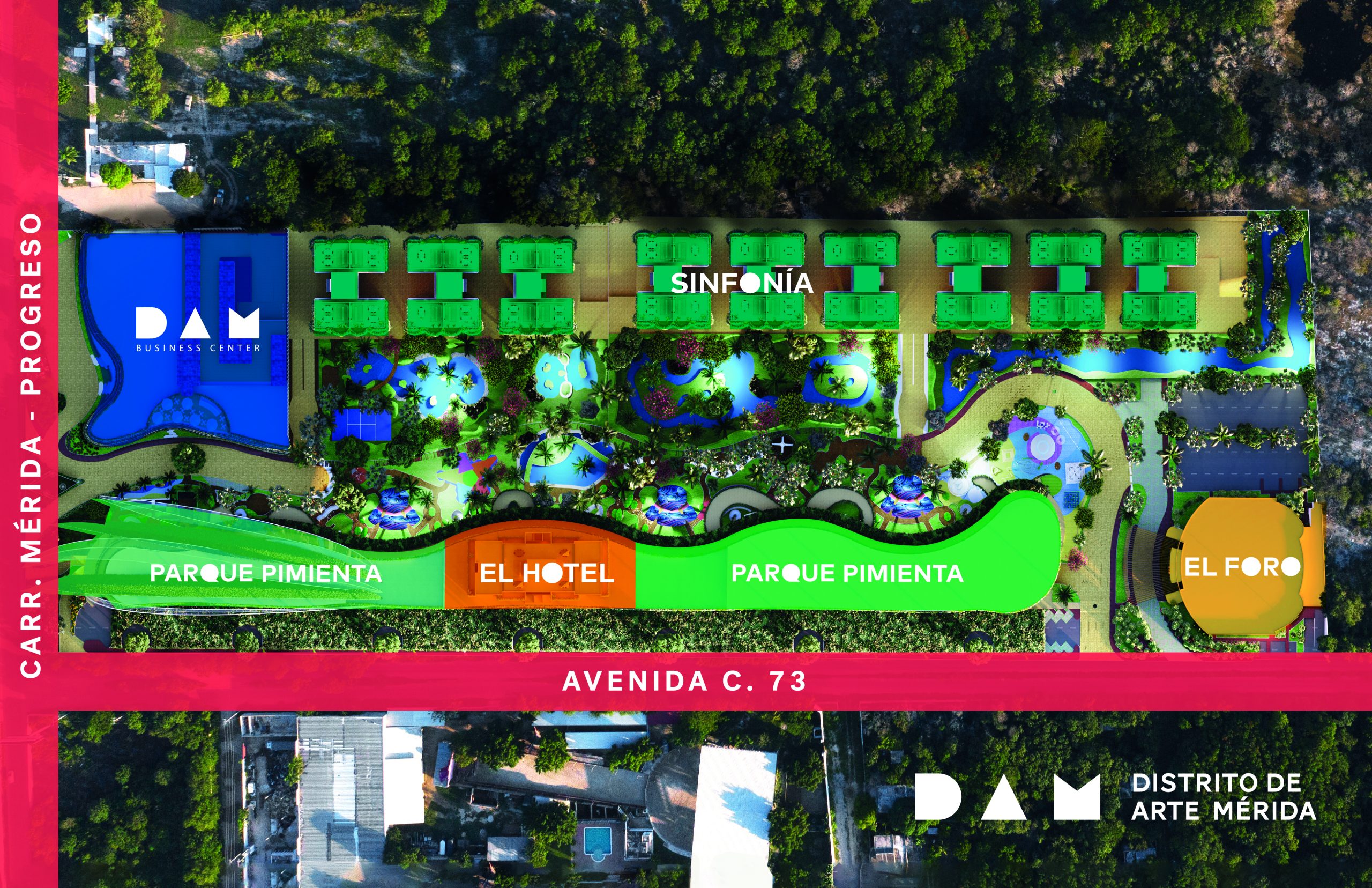 Master Plan Distrito de Arte Mérida