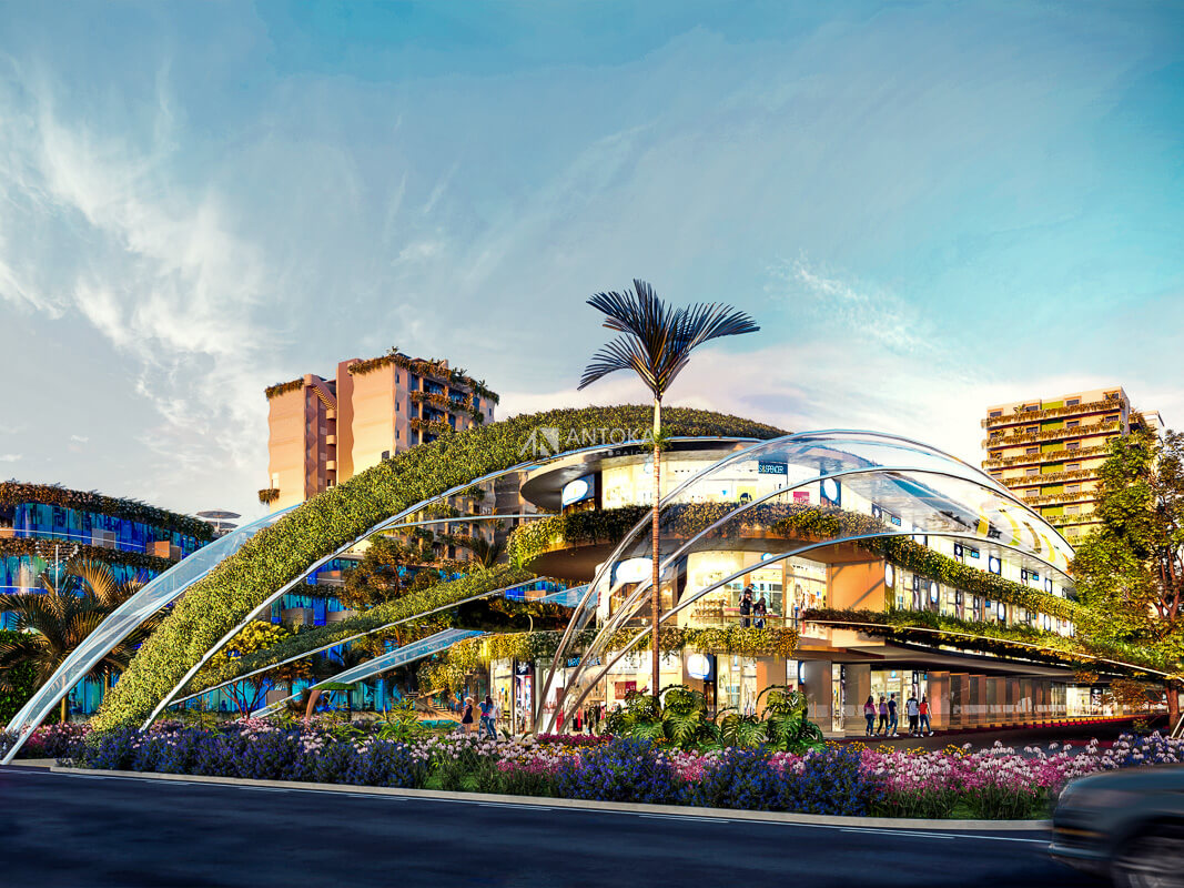 Vista Frontal Parque Pimienta