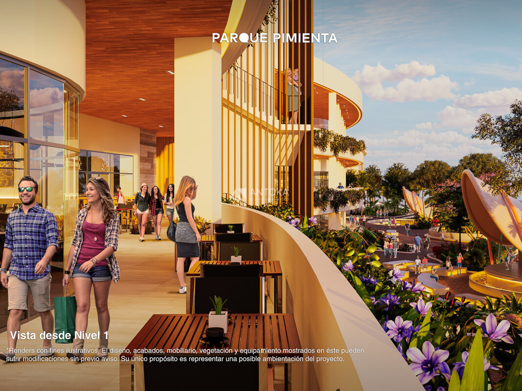 Vista Nivel 1 Parque Pimienta