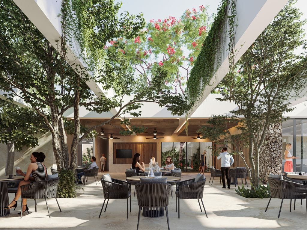 Casa Club Gran Telchac — terraza