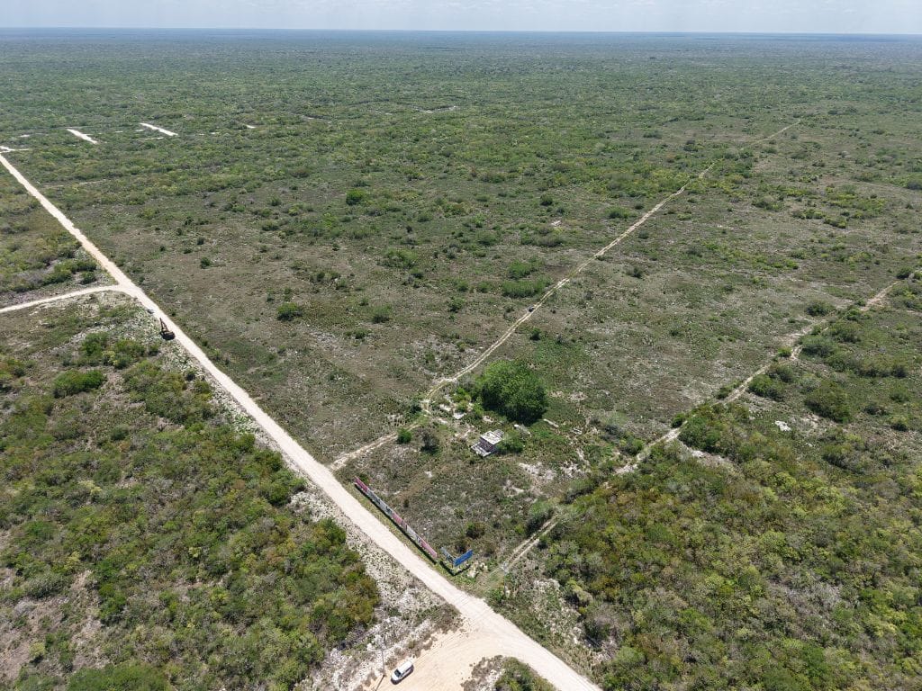 Avance de obra Gran Telchac — acceso