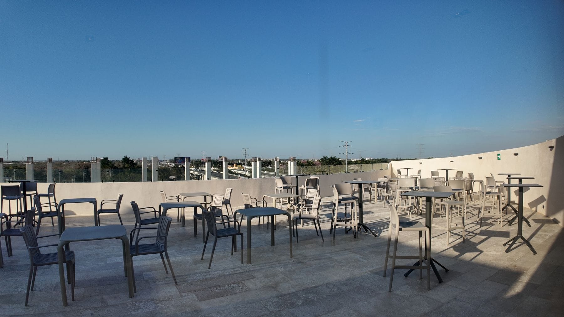 Terraza en la azotea de DAM Business Center