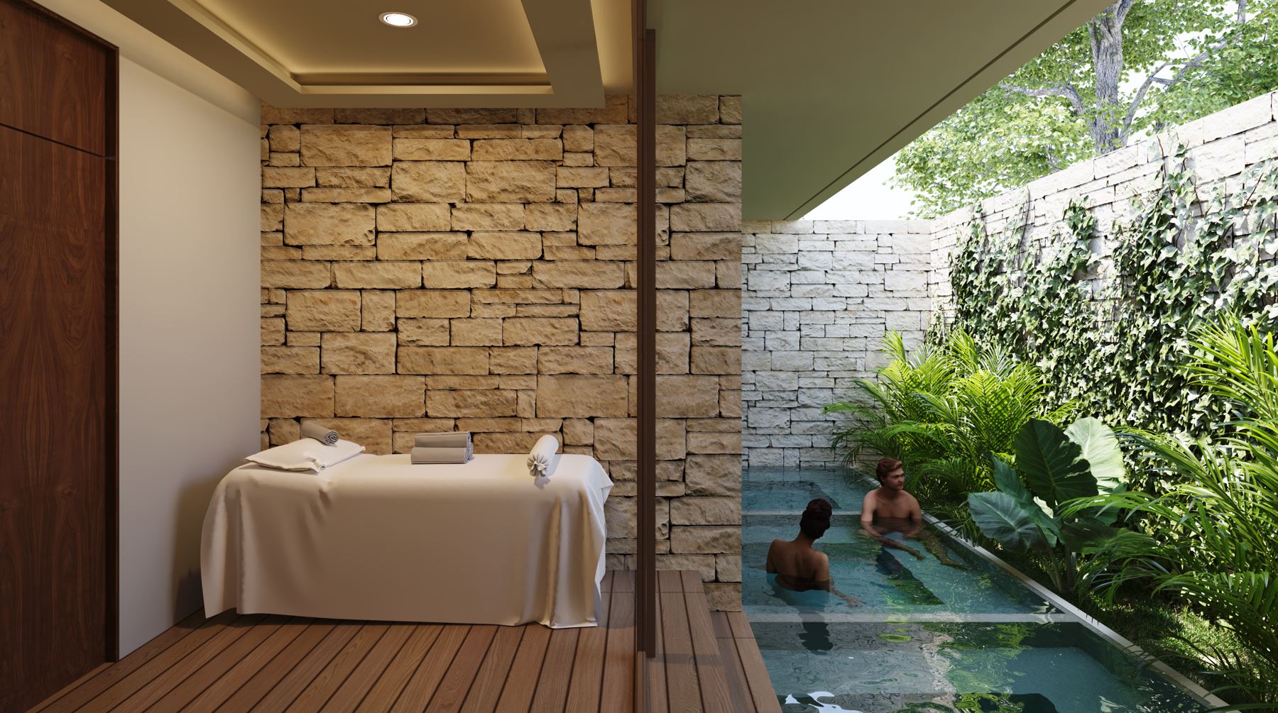 Spa de la Casa Club de San Roque